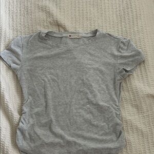 Gray Short Sleeve T-Shirt